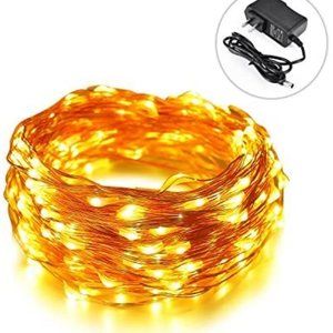 Christmas Fairy String Lights Outdoor Indoor Party Decor Warm White 66ft 200 LED